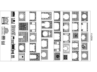 现代室内综合家具图库