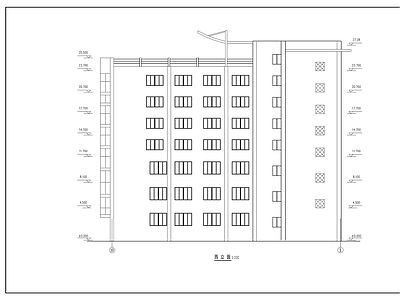 商办楼建筑 施工图