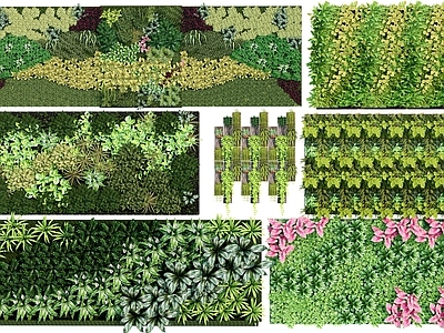 现代绿植墙