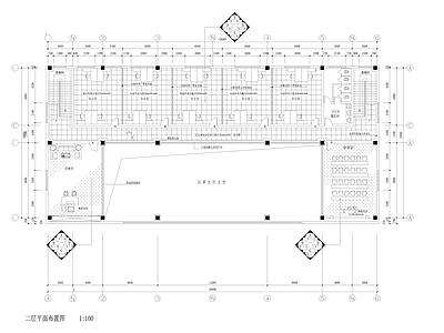 汽车销售服务中心室内 施工图