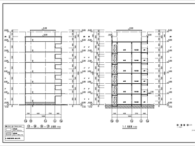 公寓宿舍建筑 施工图