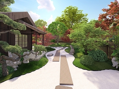 新中式乡村庭院