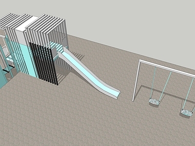 儿童滑梯 秋千