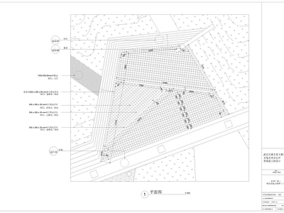 广场绿地景观 施工图