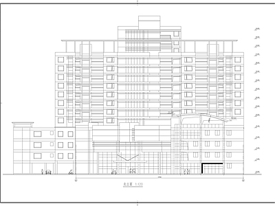 高层住宅建筑 施工图