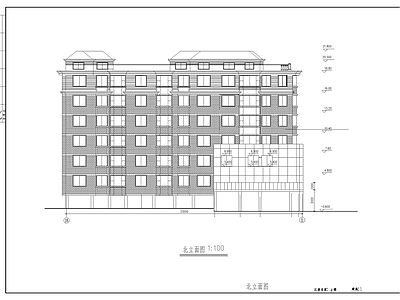 江南住宅全套建筑图 施工图