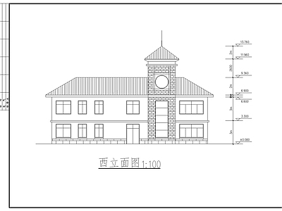 某高档花园会所 施工图 娱乐会所