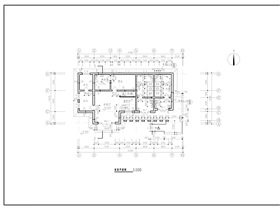 公共厕所建筑 施工图