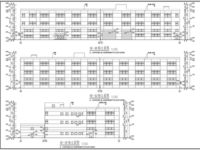 厂房宿舍建筑 施工图 工业建筑