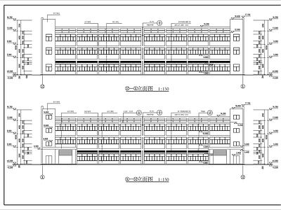 某县城厂房建筑 施工图 工业建筑