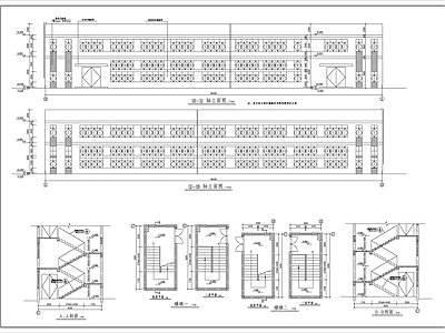 某工业园区车间建筑 施工图 工业建筑