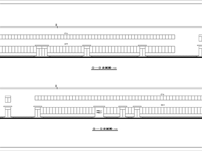 医药主车间建筑 施工图 工业建筑