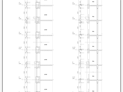 河南鹤壁住宅区建筑规划设计 施工图