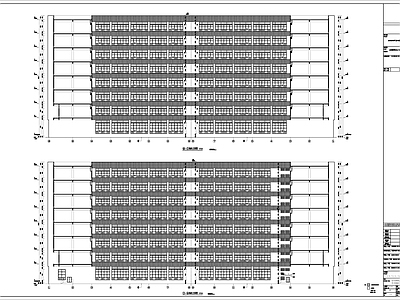 整套智谷产业园8层厂房建筑施工项目 施工图 工业建筑