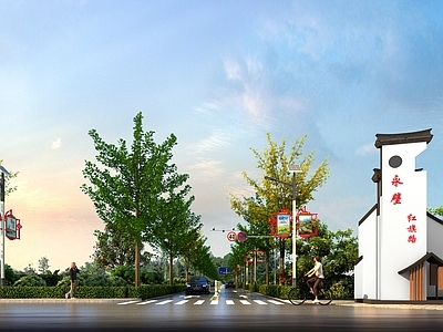 现代道路 乡村道路