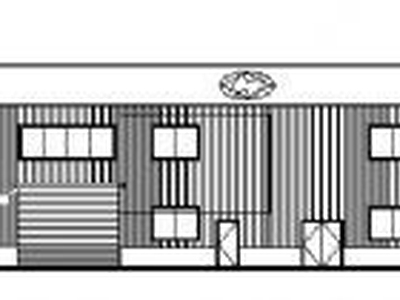 现代汽车某展示中心建筑方案图 展销厅
