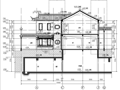 别墅建筑 施工图