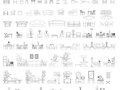 2024室内外家具图库