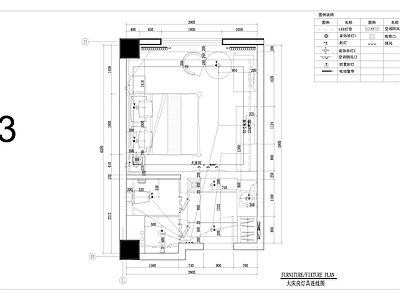 2024最新大床酒店客房 施工图