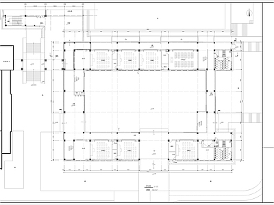 教学楼平立剖面 施工图