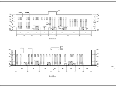 标准厂房 检测车间 建筑 施工图 工业建筑