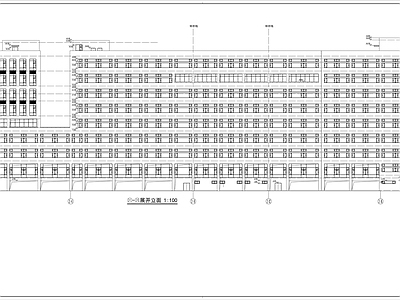 研发厂房建筑 施工图 工业建筑