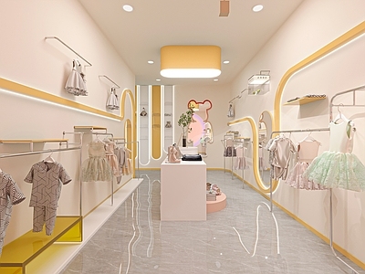 现代简约童装店 儿童 儿童店