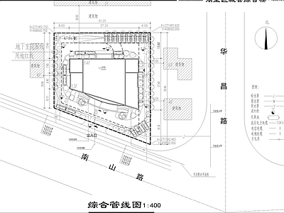 办公楼总图方案 施工图