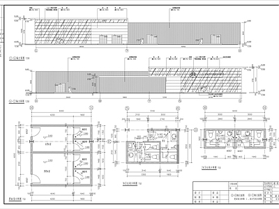 汽车展销厅建筑 施工图