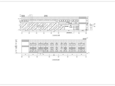 本田4S店展销厅建筑 施工图