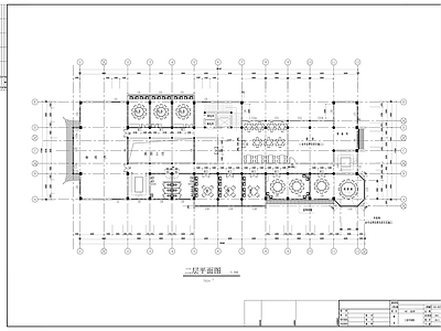 桥梓湾商城会所仿古建筑 施工图