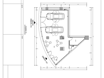 汽车展厅 施工图