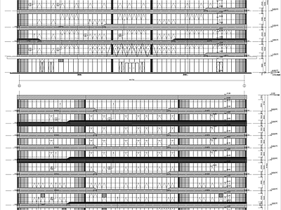 9层 U 型综合办公楼工程 建筑 施工图