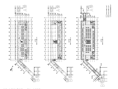 机场航站楼 建筑图 施工图