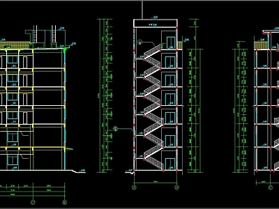 办公建筑 写字楼 商业建筑 住宅建筑 施工图