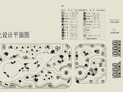 建筑园林庭院 规划 景观公园 施工图 居住区景观