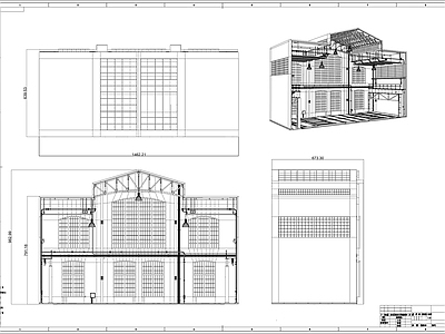 工业 设施制作图 施工图 平面图块