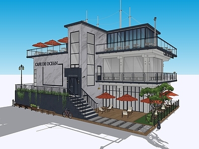 现代餐饮建筑