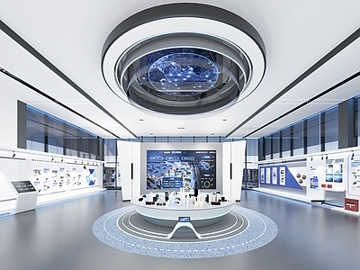 现代科技展厅 展馆 数字科技