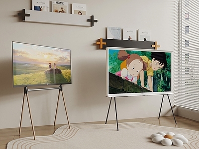 电视机 支架电视 可移动电视