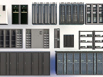 服务器机房 机房服务器 网络设备 弱电箱