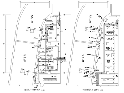 泵房大样图 施工图 工业建筑