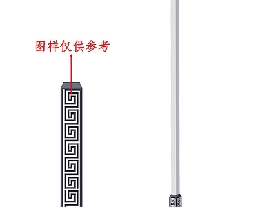 新中式路灯 景观灯 户外灯 高速灯 回字纹造型灯