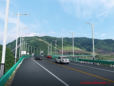新中式路灯 景观灯 户外灯 高速灯 回字纹造型灯