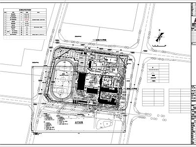 中学校建筑 施工图