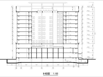 某十一层回字形酒店建筑 施工图