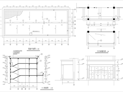 某四层小型酒店综合建筑 施工图