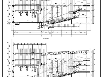 三层大剧院建筑 施工图 公共建筑