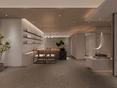 现代茶叶店