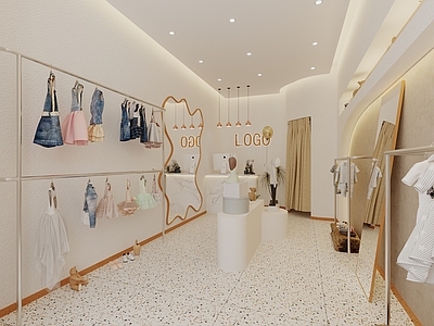现代童装店 儿童 儿童店